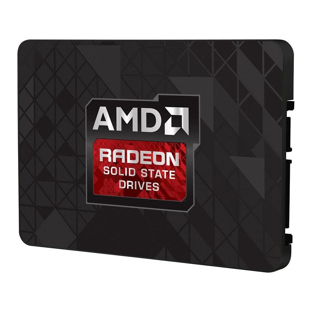SSD AMD Radeon 2.5´ 240GB SATA III 6Gb/s Leituras: 520MB/s e Gravações: 470MB/s - R3SL240G
