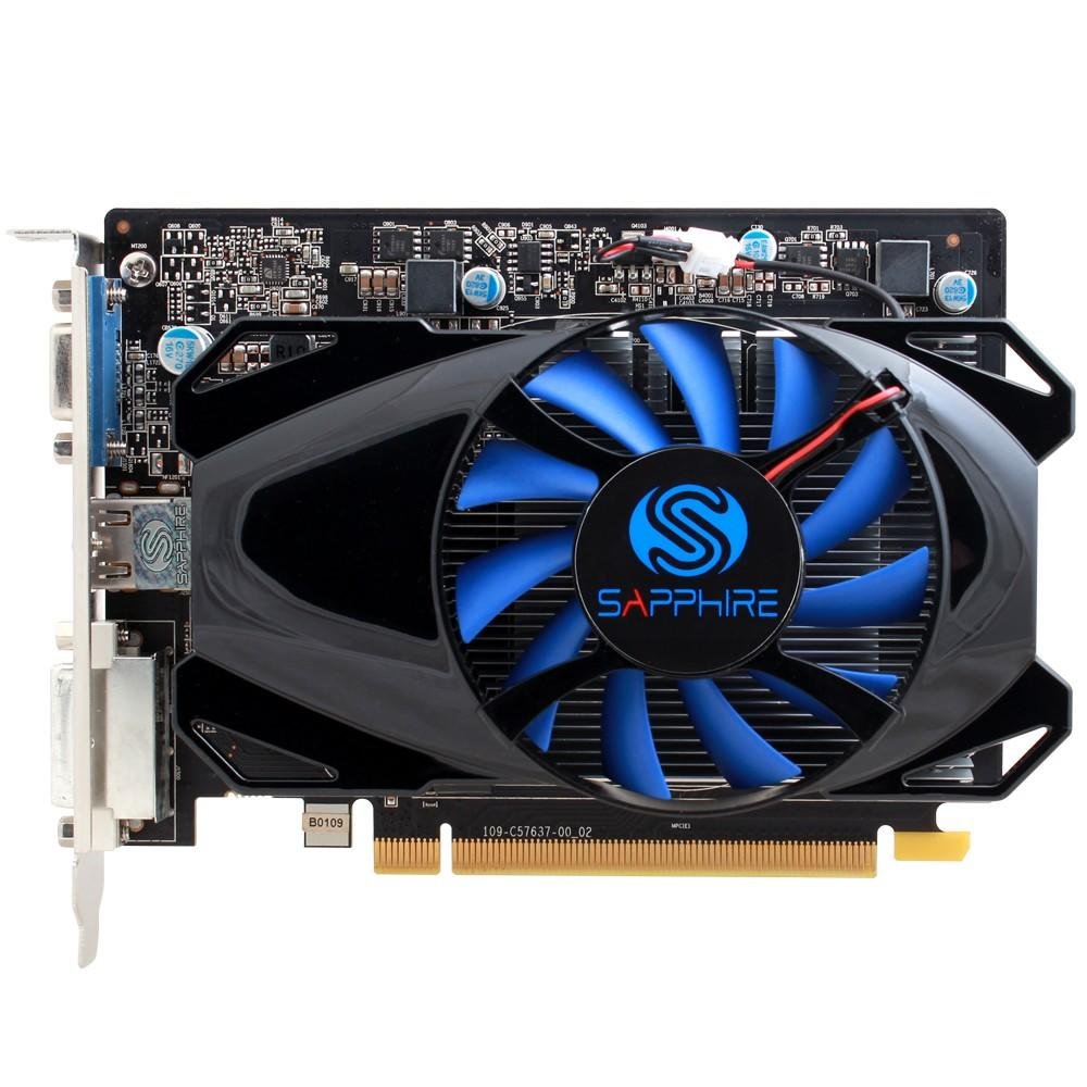Placa de Vídeo VGA AMD Sapphire RADEON R7 350 2GB GDDR5 11251-10-20G