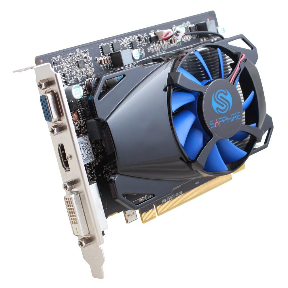 Placa de Vídeo VGA AMD Sapphire RADEON R7 350 2GB GDDR5 11251-10-20G