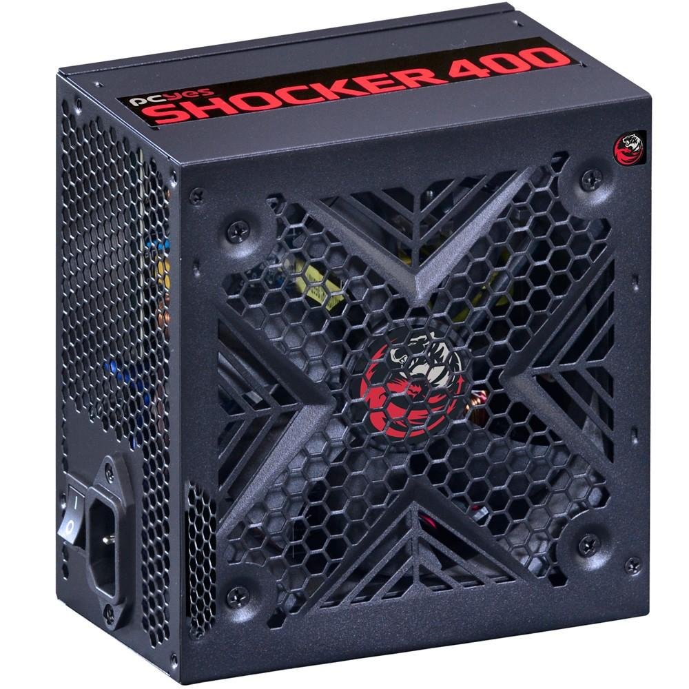 Fonte PCYES 400W 80 Plus White Shocker Fonte PCYES 400W 80 Plus White Shocker
