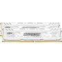 Memória Crucial Ballistix Sport LT 16GB (2x8GB) 2400Mhz DDR4 CL16  White - BLS2K8G4D240FSC
