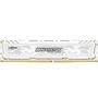 Memória Crucial Ballistix Sport LT, 8GB, 2400MHz, DDR4, CL16, Branco - BLS8G4D240FSC