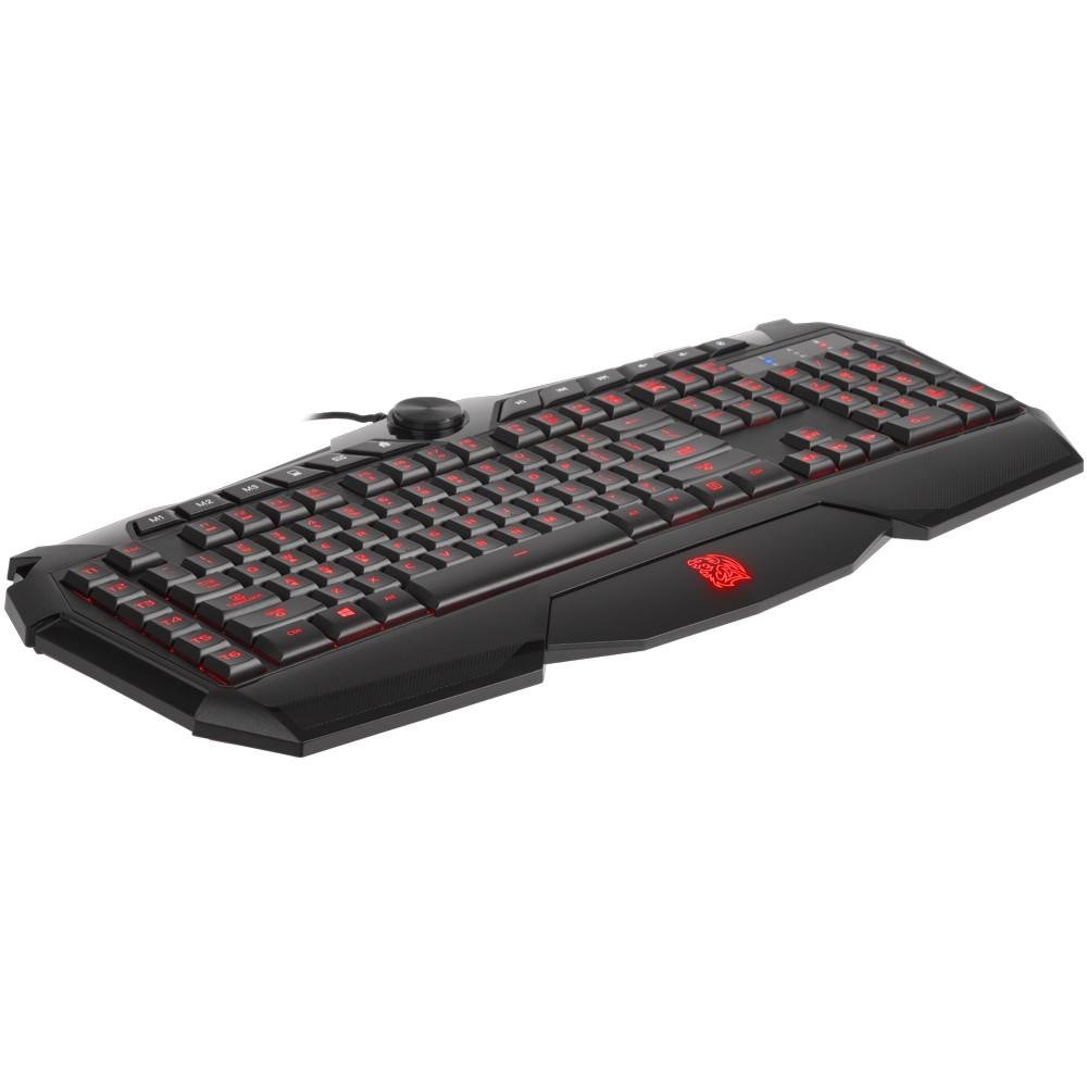 Imagem 7 de 10 do produto Kit Gamer Thermaltake TT Sports Challenger Prime - Teclado RGB + Mouse RGB - KB-CPC-MBBRPB-01