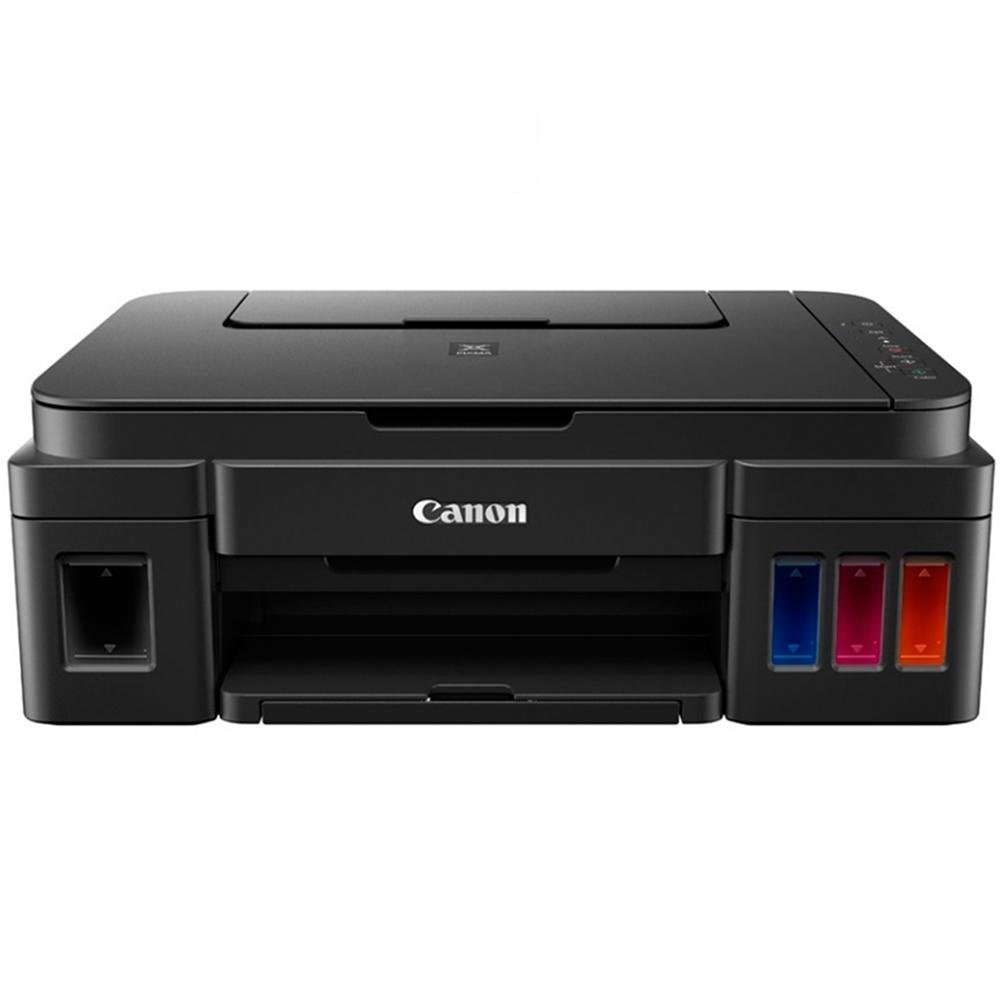 Multifuncional Canon Tanque de Tinta, Colorida, Wi-Fi, Bivolt - G3100 Multifuncional Canon Tanque de Tinta, Colorida, Wi-Fi, Bivolt - G3100
