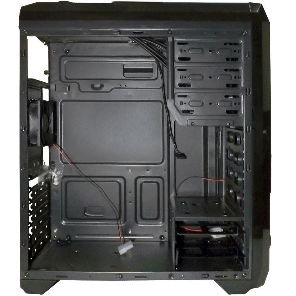 Imagem 2 de 7 do produto Gabinete Bluecase Gamer BG-023 2 Baias sem Fonte