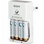 Carregador de Pilhas Sony c/ 4 Pilhas AA 2500mAh Bivolt - BCG-34HH4GN