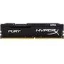 Memória RAM HyperX Fury, 8GB, 2400MHz, DDR4, CL15, Preto - HX424C15FB2/8