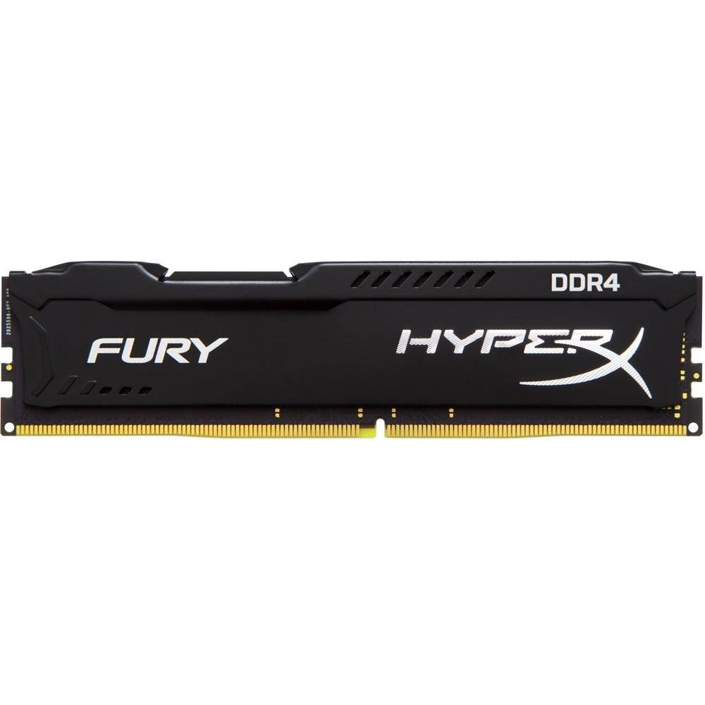 Memória Kingston HyperX FURY 8GB 2666Mhz DDR4 CL15 Black - HX426C15FB/8 Memória Kingston HyperX FURY 8GB 2666Mhz DDR4 CL15 Black - HX426C15FB/8