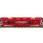 Memória Crucial Ballistix Sport LT, 8GB, 2400MHz, DDR4, CL16, Vermelho - BLS8G4D240FSE