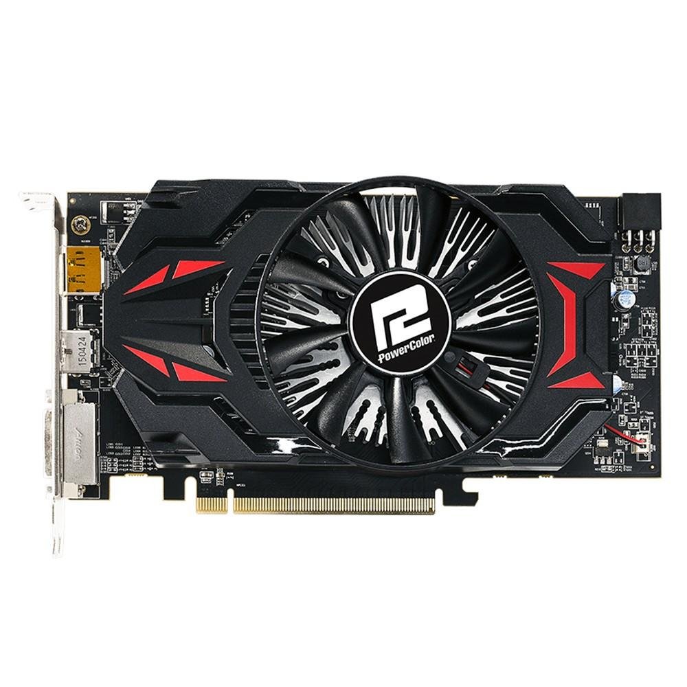Imagem 3 de 4 do produto Placa de Video VGA AMD PowerColor RADEON R7 360 2GB DDR5 PCI-E 3.0 128 Bits AXR7 360 2GBD5-DHE