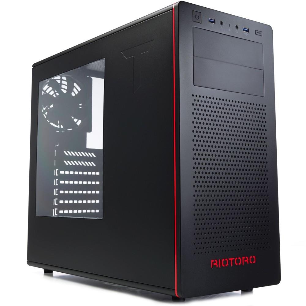 Imagem 5 de 10 do produto Gabinete RIOTORO ATX Window 2 Fan CR480