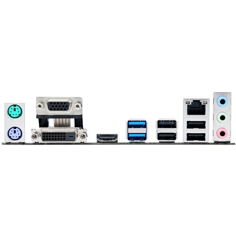 Placa-Mãe ASUS p/ Intel LGA 1151 6/7 geração mATX H110M-A, 2 slots DDR4, USB 3.0, Áudio Gaming, USB 3.0 Frontal, Digi+ VRM, VGA/DVI/HDMI