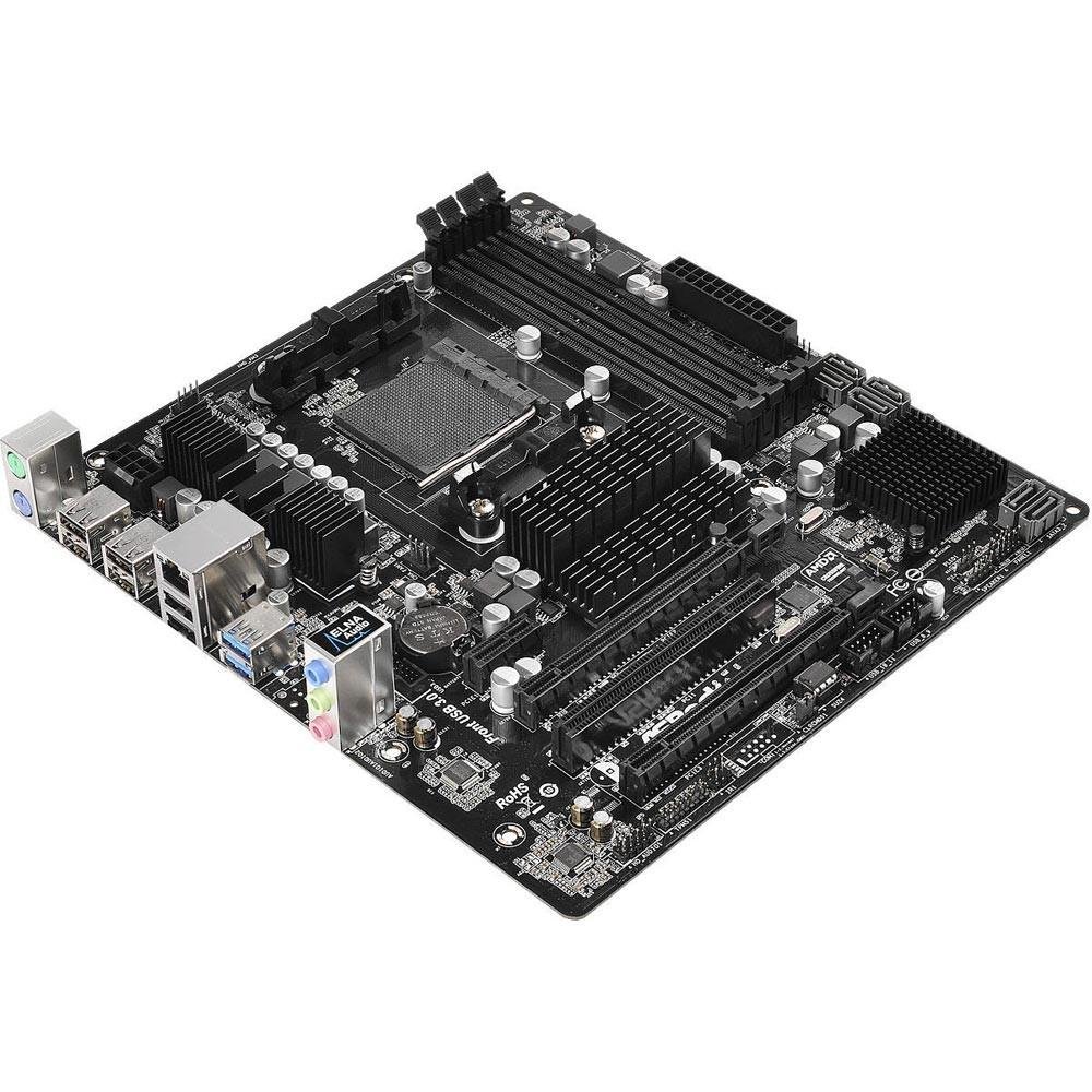 Imagem 3 de 5 do produto Placa-Mãe ASRock p/ AMD AM3+ mATX 970M Pro3 DDR3