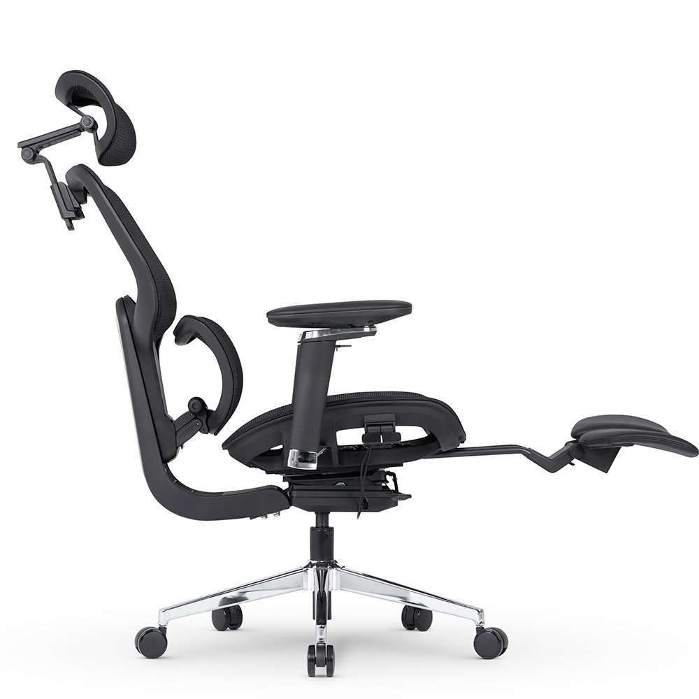 Cadeira de Escritório Ergonômica DT3 Ergonomie FT, Até 160kg, Reclinável, Braço 5D, Cilindro de Gás Claase 4, Preto - 14435-7 - view 2