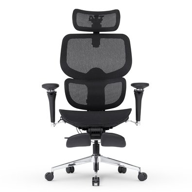 Cadeira de Escritório Ergonômica DT3 Ergonomie FT, Até 160kg, Reclinável, Braço 5D, Cilindro de Gás Claase 4, Preto - 14435-7