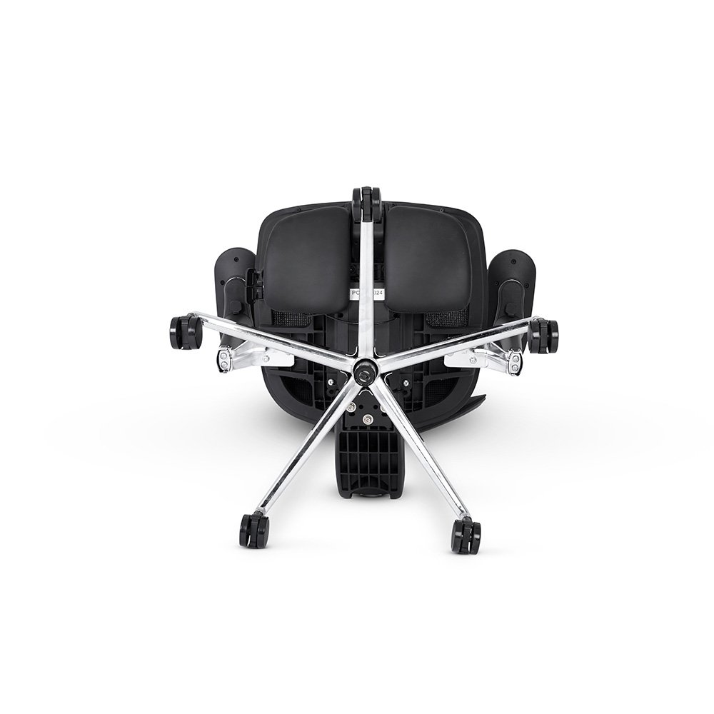 Cadeira de Escritório Ergonômica DT3 Ergonomie FT, Até 160kg, Reclinável, Braço 5D, Cilindro de Gás Claase 4, Preto - 14435-7 - view 9