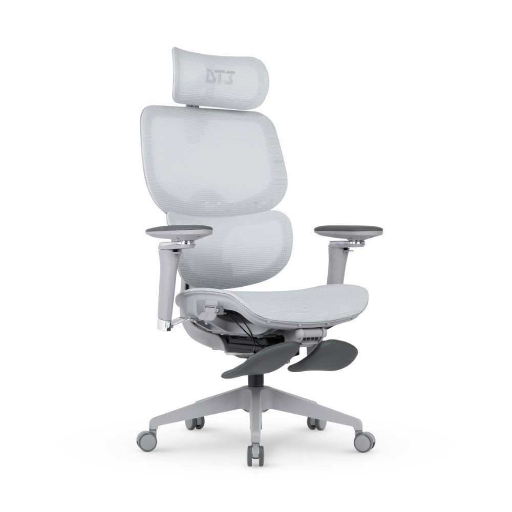 Cadeira Office DT3 Ergonomie FT, Até 160kg, Reclinável, Braço 5D, Cilindro de Gás Claase 4, Cinza - 14436-8 - view 2