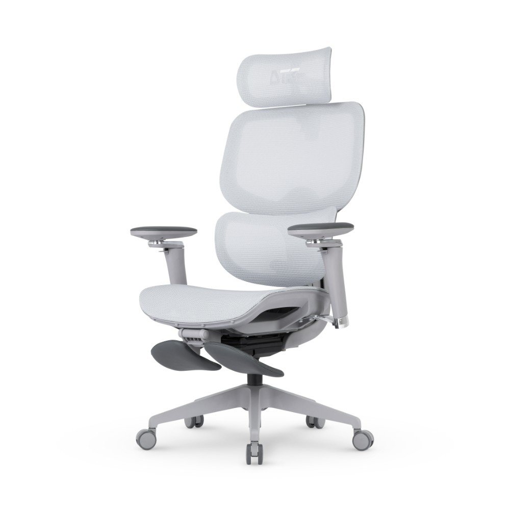 Imagem 4 de 7 do produto Cadeira Office DT3 Ergonomie FT, Até 160kg, Reclinável, Braço 5D, Cilindro de Gás Claase 4, Cinza - 14436-8