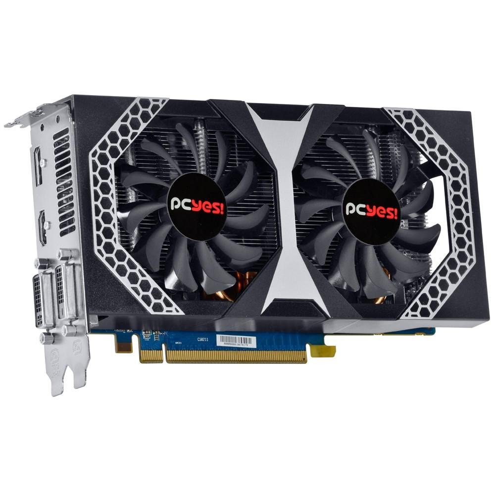 Imagem 3 de 5 do produto Placa de Vídeo VGA AMD PcYes RADEON R7 260X 2GB GDDR5 128Bits Hammer Dual-FAN H260XQM2GD
