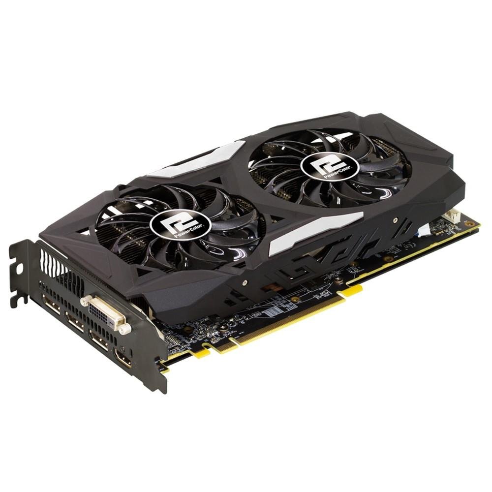 Placa de Vídeo RX 470 PowerColor AMD Radeon Red Dragon 4GB, GDDR5 - AXRX 470 4GBD5-3DHD/OC Placa de Vídeo RX 470 PowerColor AMD Radeon Red Dragon 4GB, GDDR5 - AXRX 470 4GBD5-3DHD/OC