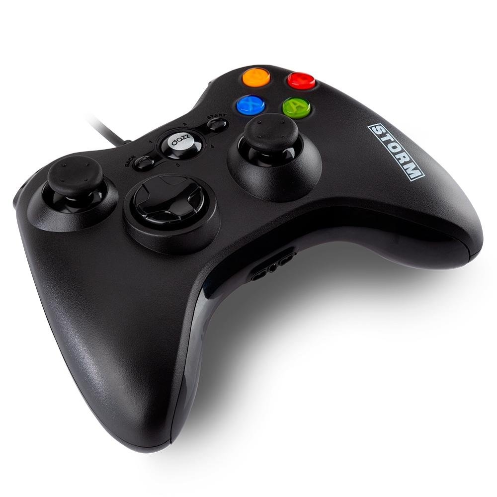 Controle Dazz Storm Dualshock Xbox 360/PC 624518 Controle Dazz Storm Dualshock Xbox 360/PC 624518