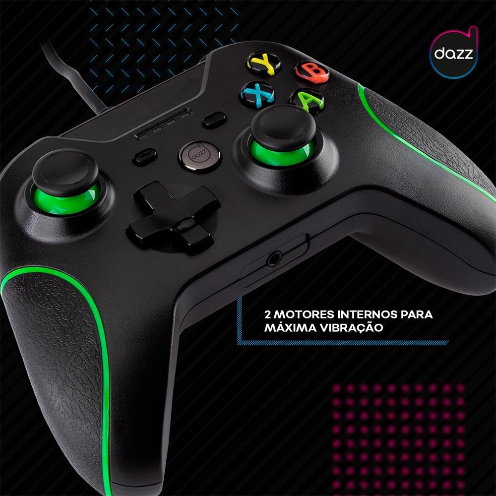 Controle Dazz Hurricane Dualshock Xbox One 624522