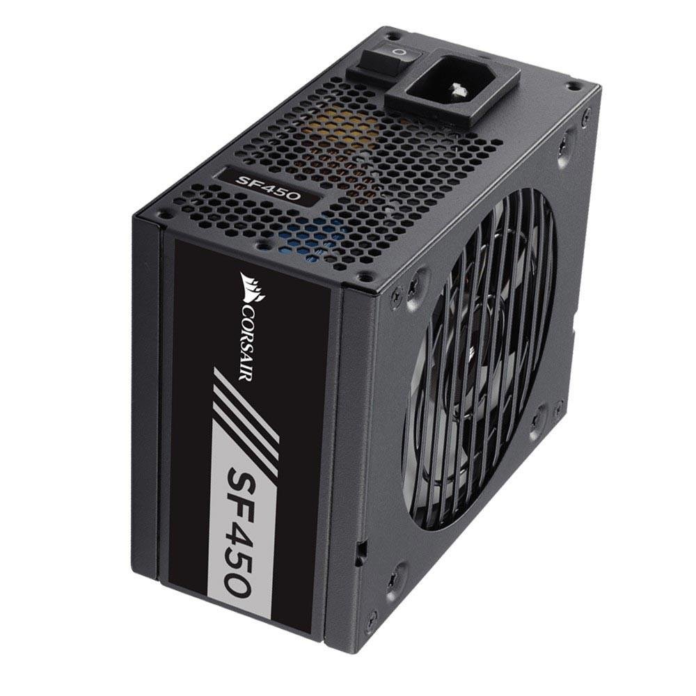 Imagem 2 de 2 do produto Fonte Corsair SF450, 450W, 80 Plus Gold, Modular, Sem Cabo, Preto - CP-9020104-WW