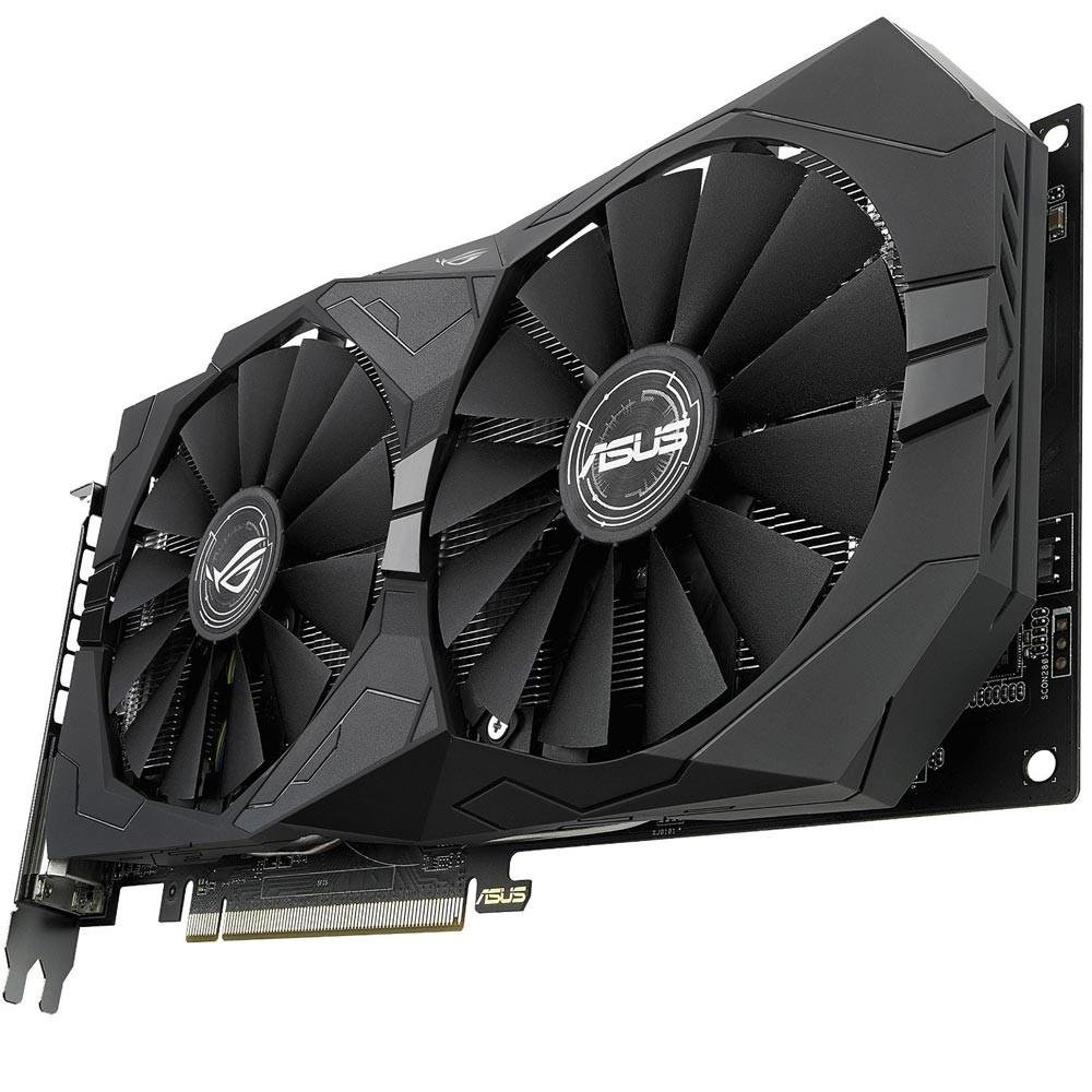 Imagem 2 de 2 do produto Placa de Vídeo VGA AMD ASUS RX470 Overclock Edition, Boost Clock, 1270MHz, 256-Bits, AURA, Auto-Extreme, 2-DVI/HDMI/DP, ROG, STRIX-RX470-O4G-GAMING