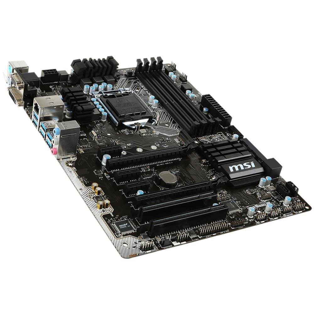 Placa-Mãe MSI p/ Intel LGA 1151 ATX Z170A PC MATE DDR4