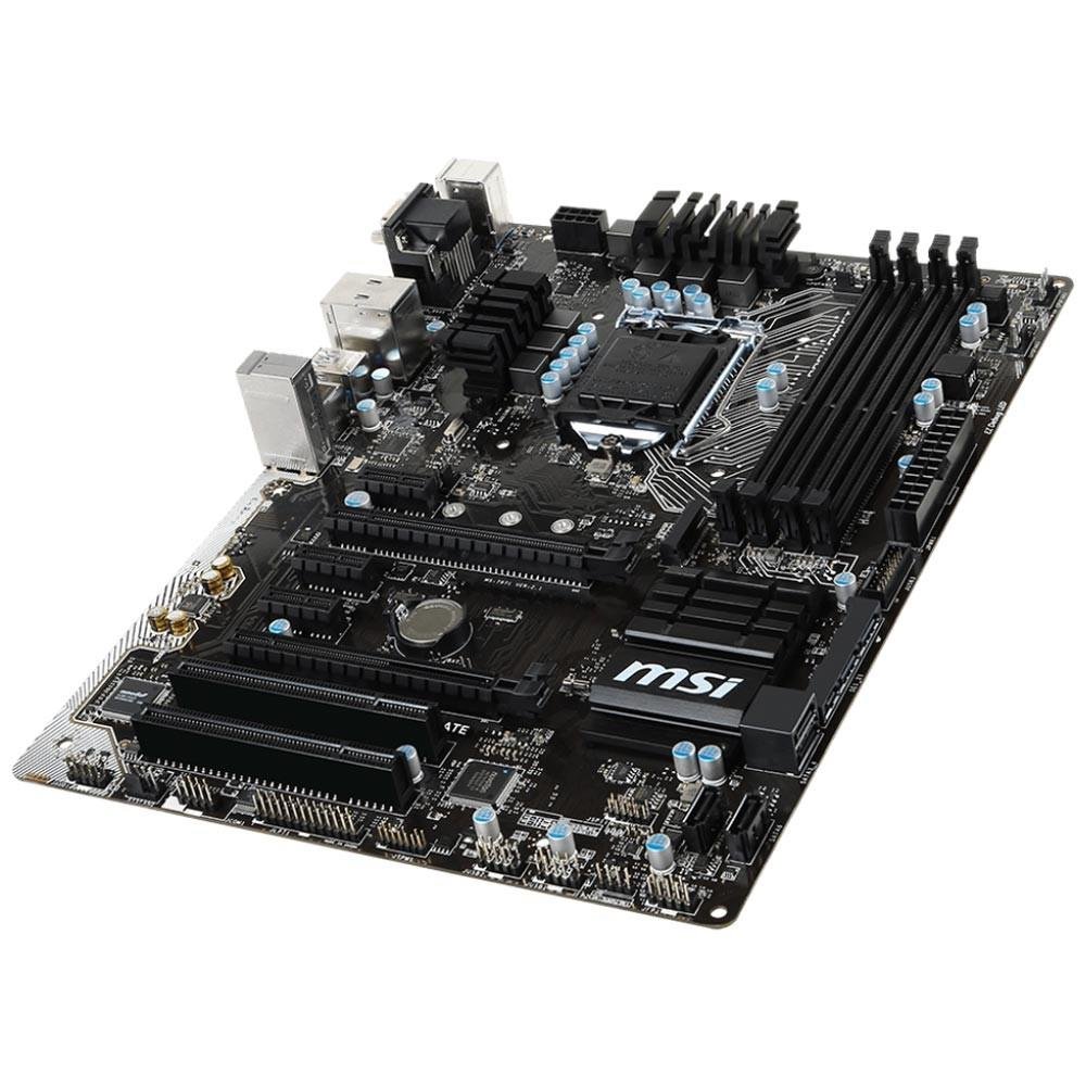 Placa-Mãe MSI p/ Intel LGA 1151 ATX Z170A PC MATE DDR4
