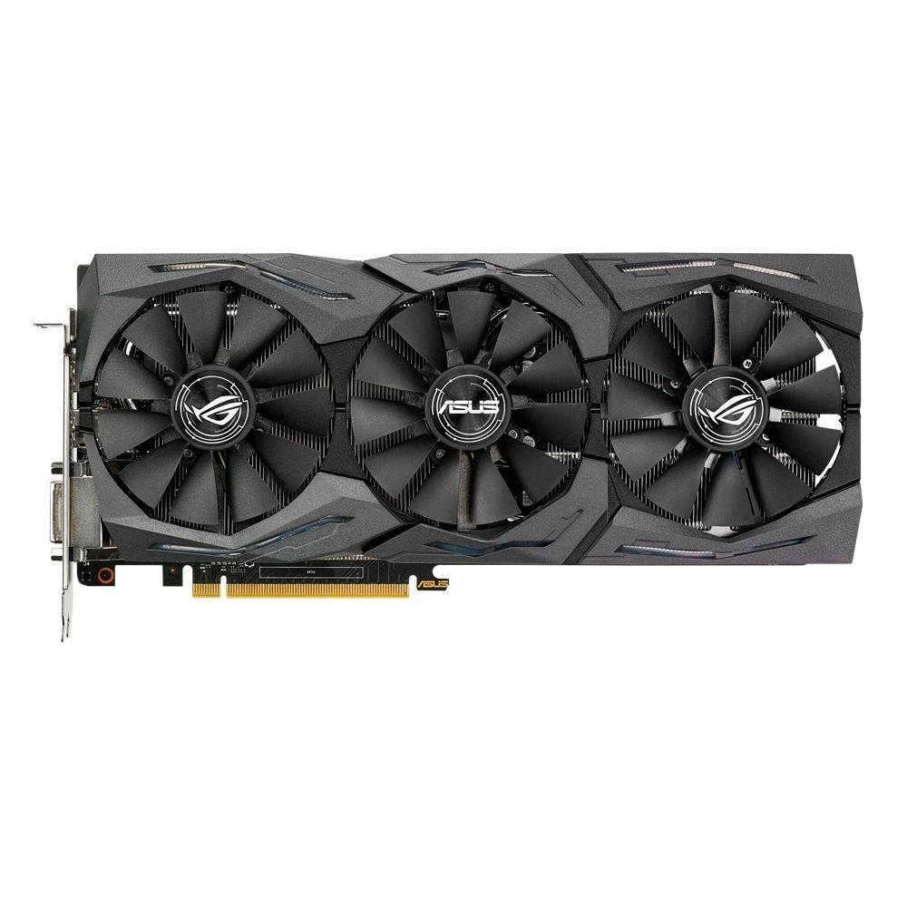 Placa de Vídeo VGA Asus NVIDIA GeForce GTX1060, 6Gb GDDR5, DVI/2-HDMI/2-DP,ROG STRIX-GTX1060-6G-GAMING