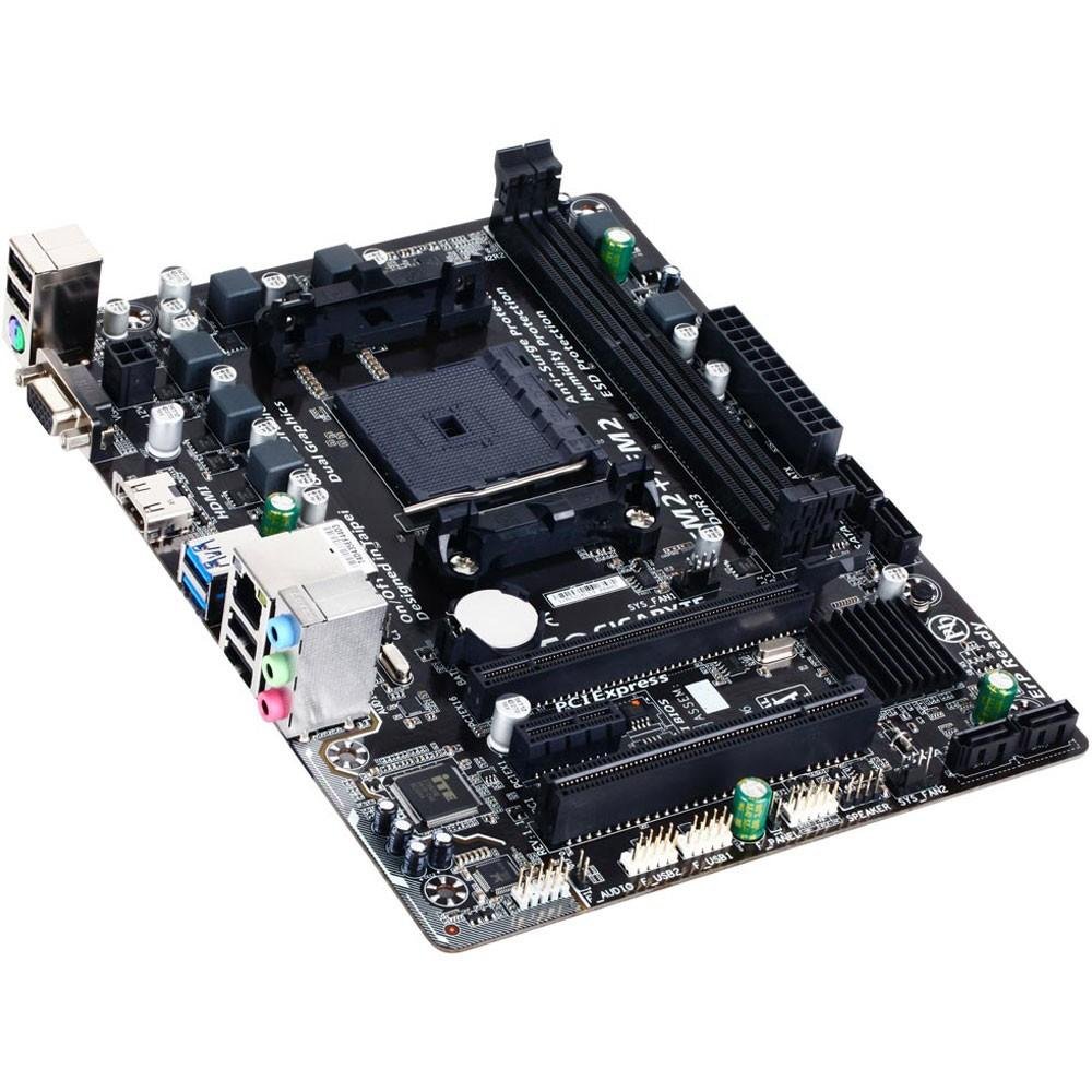 Imagem 5 de 5 do produto Placa-Mãe Gigabyte GA-F2A68HM-H, AMD FM2+, mATX, DDR3