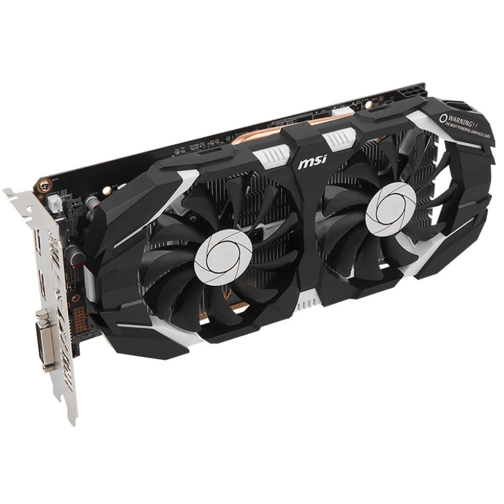 Imagem 2 de 5 do produto Placa de Vídeo VGA NVIDIA MSI GEFORCE GTX 1060 OC 6GB DDR5 GTX 1060 6GT OC