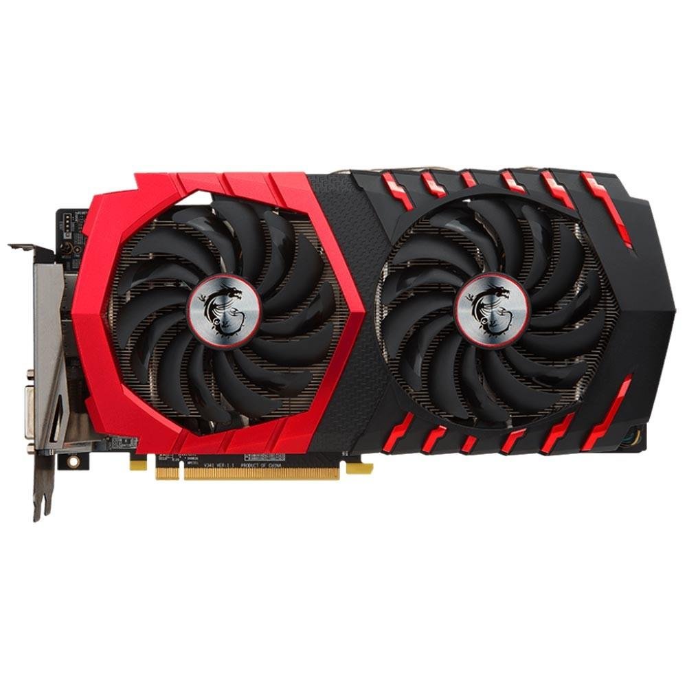 Placa de Vídeo VGA AMD MSI RADEON RX 470 4GB DDR5 RX 470 GAMING X 4G Placa de Vídeo VGA AMD MSI RADEON RX 470 4GB DDR5 RX 470 GAMING X 4G