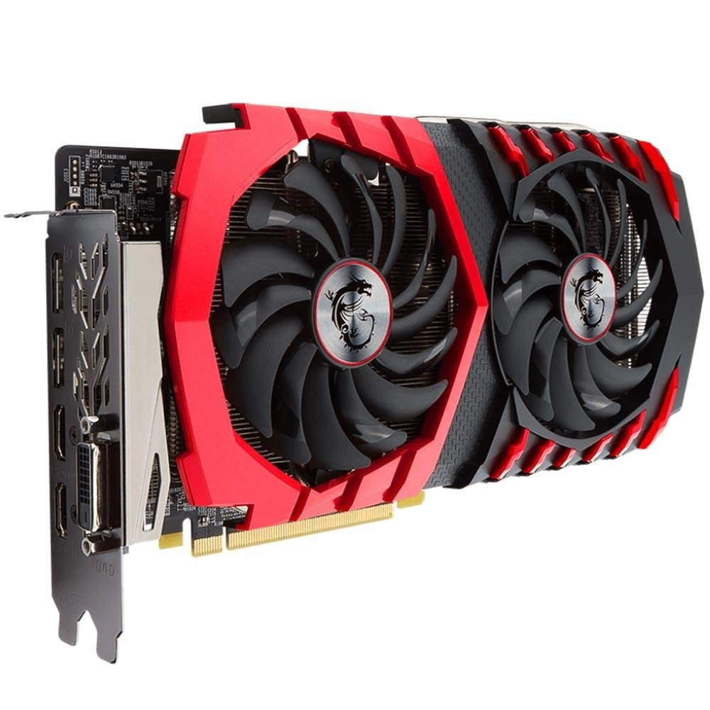 Placa de Vídeo VGA AMD MSI RADEON RX 470 4GB DDR5 RX 470 GAMING X 4G Placa de Vídeo VGA AMD MSI RADEON RX 470 4GB DDR5 RX 470 GAMING X 4G