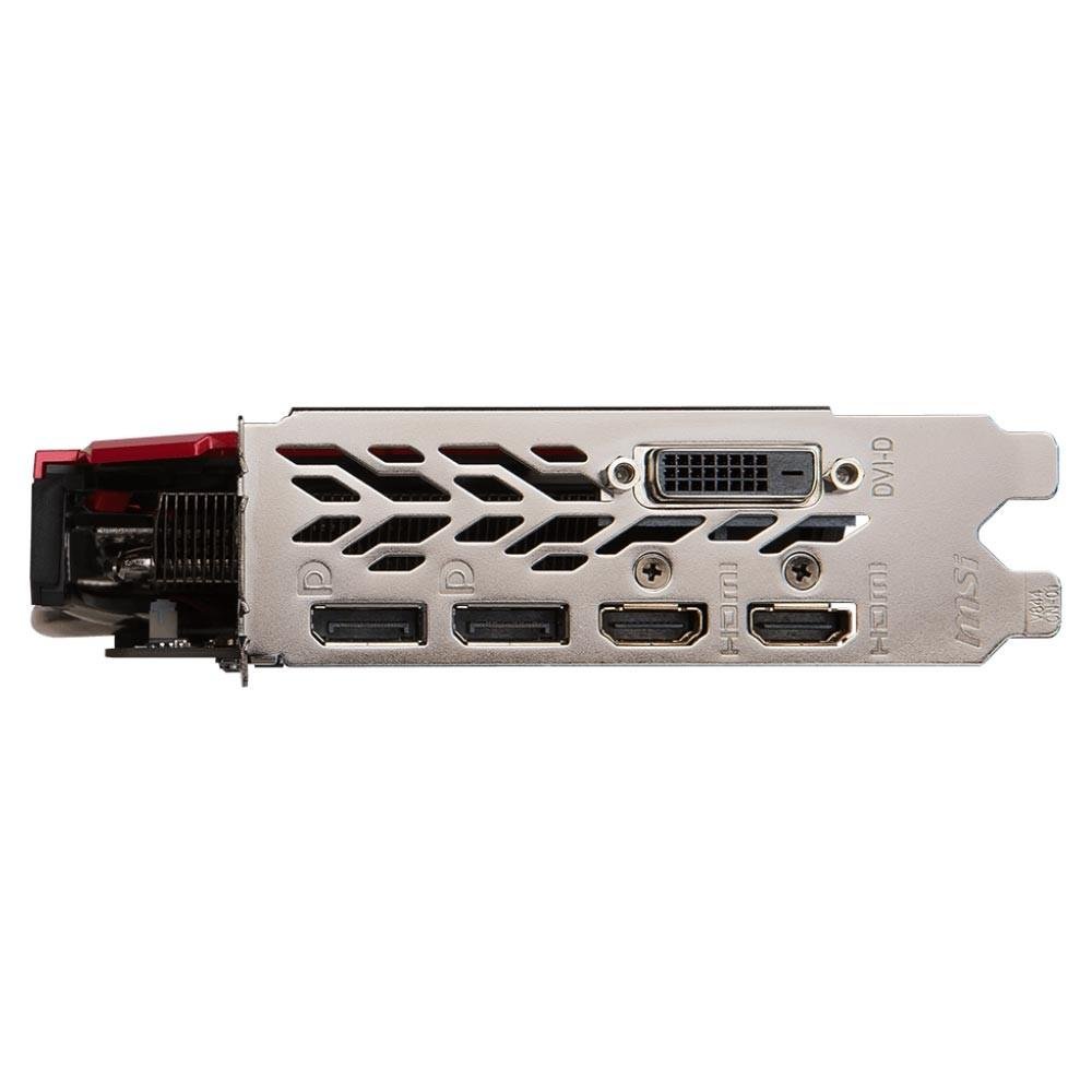 Placa de Vídeo VGA AMD MSI RADEON RX 470 4GB DDR5 RX 470 GAMING X 4G Placa de Vídeo VGA AMD MSI RADEON RX 470 4GB DDR5 RX 470 GAMING X 4G