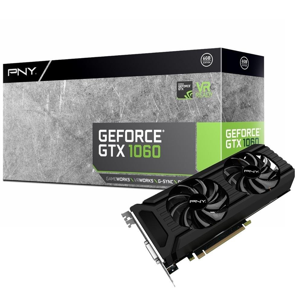 GEFORCE GTX 1060 6GB ビデオカード Placa de vídeo - NVIDIA GeForce GTX 1060 (6GB / PCI-E) - Gigabyte