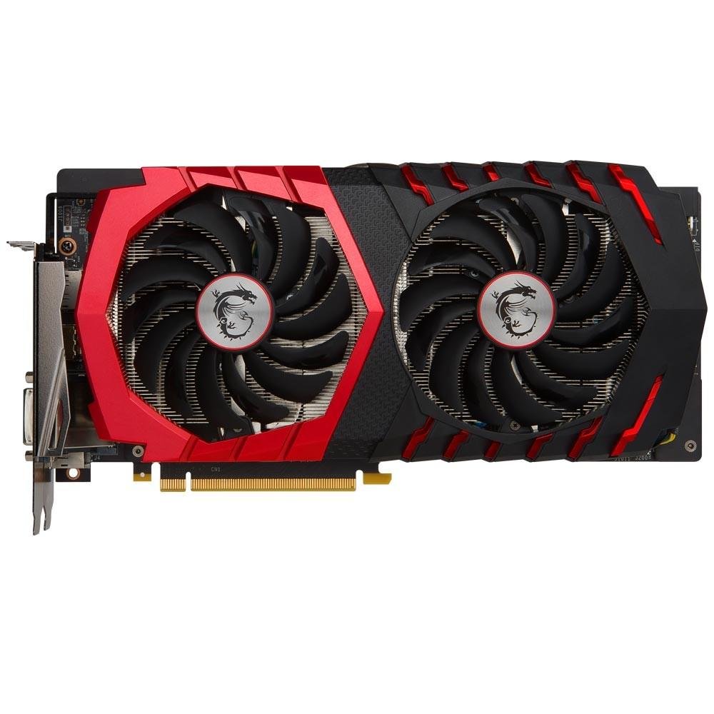 Imagem 7 de 8 do produto Placa de Vídeo VGA NVIDIA MSI GEFORCE GTX 1060 Gaming X 3GB DDR5 192Bits GTX 1060 GAMING X 3G