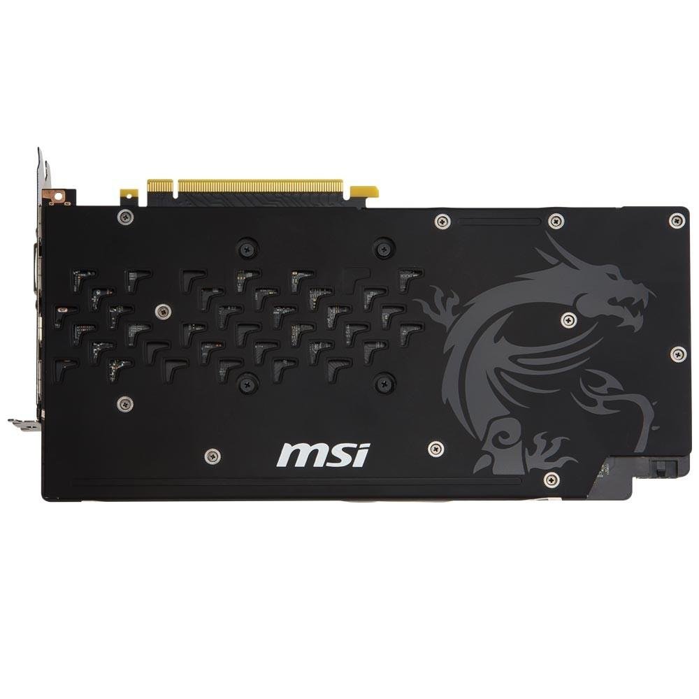 Imagem 5 de 8 do produto Placa de Vídeo VGA NVIDIA MSI GEFORCE GTX 1060 Gaming X 3GB DDR5 192Bits GTX 1060 GAMING X 3G