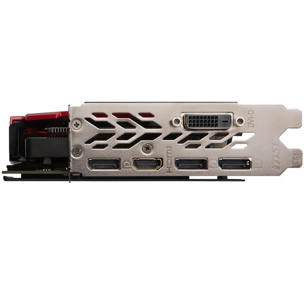 Imagem 6 de 8 do produto Placa de Vídeo VGA NVIDIA MSI GEFORCE GTX 1060 Gaming X 3GB DDR5 192Bits GTX 1060 GAMING X 3G