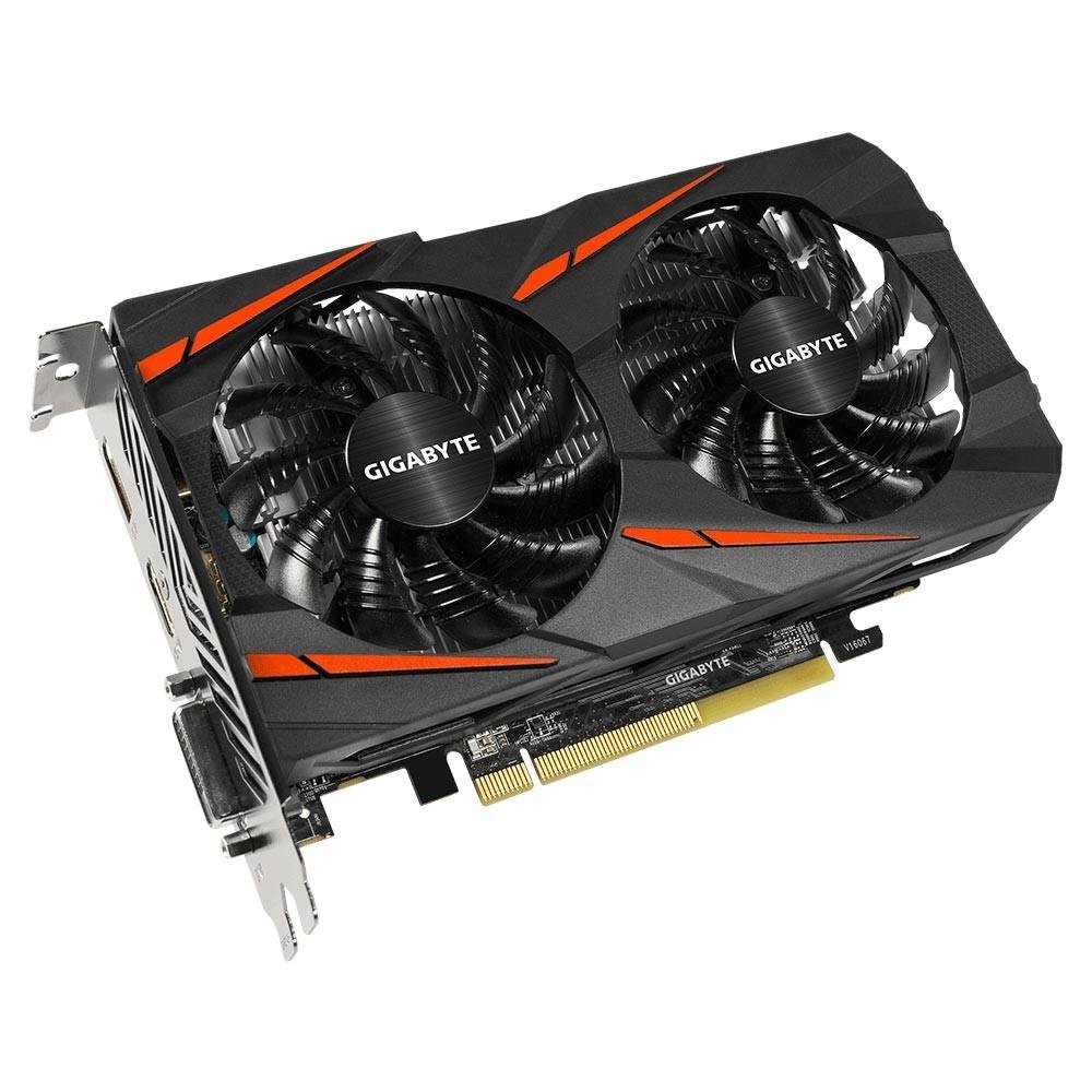 Placa de Vídeo VGA Gigabyte AMD Radeon RX 460 WINDFORCE OC 2G - GV-RX460WF2OC-2GD