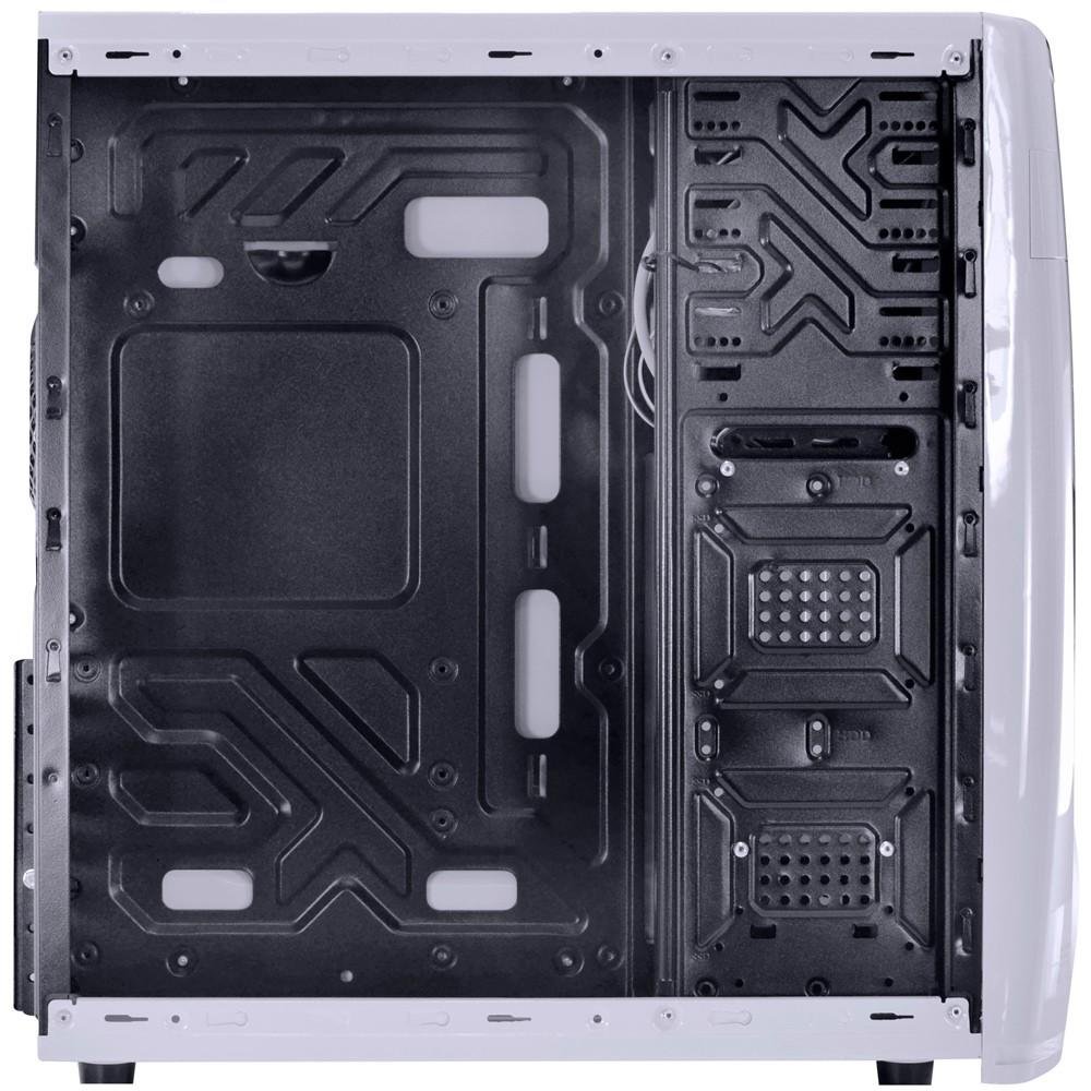 Imagem 5 de 8 do produto Gabinete Vinik MidTower VX Gaming Eclipse V2 Branco FAN Frontal 120mm LED Azul Janela Acrílica 25336