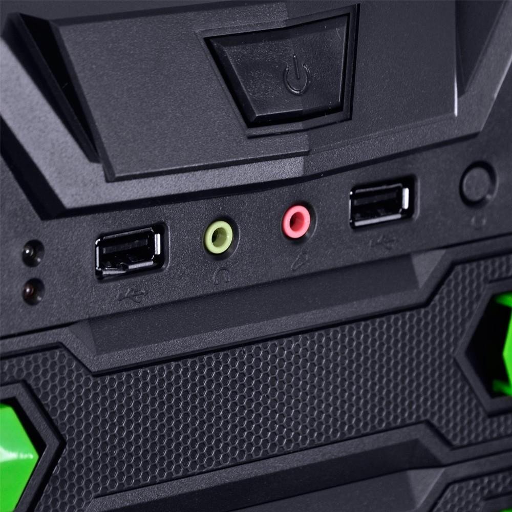 Imagem 2 de 8 do produto Gabinete Vinik MidTower VX Gaming Blazing V2 Preto com Janela Acrílica 25334