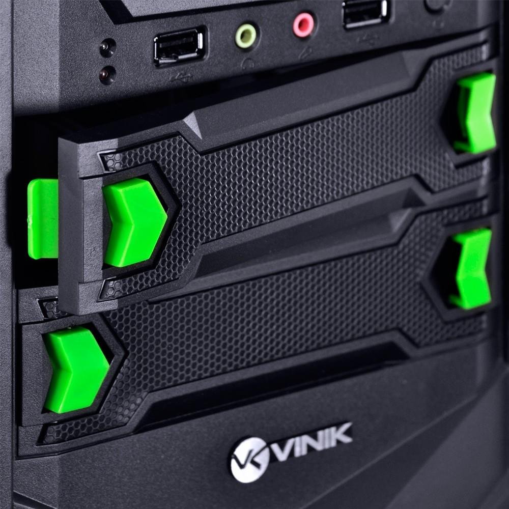 Imagem 5 de 8 do produto Gabinete Vinik MidTower VX Gaming Blazing V2 Preto com Janela Acrílica 25334