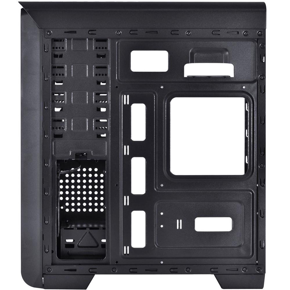 Gabinete Vinik MidTower Hunter Lateral em Acrílico e LED Vermelho 24870