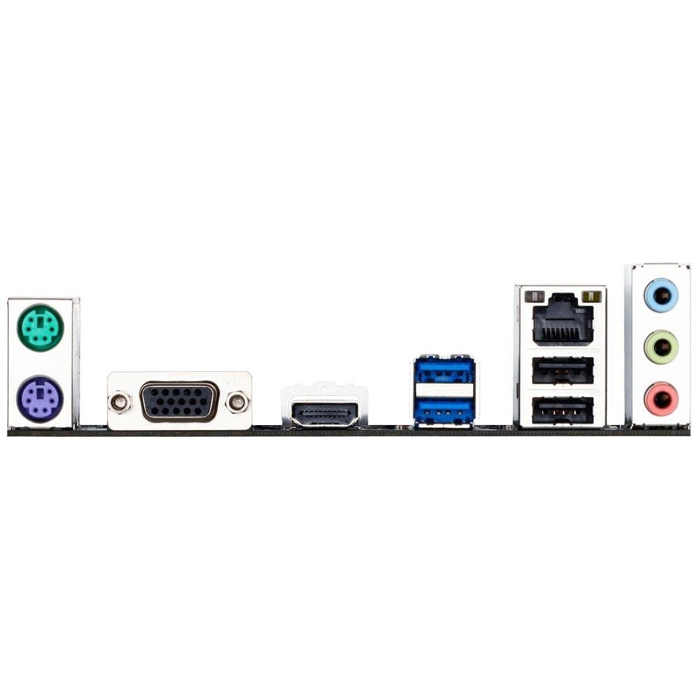 Placa-Mãe Gigabyte GA-H110M-H, Intel LGA 1151, mATX, DDR4, Preto