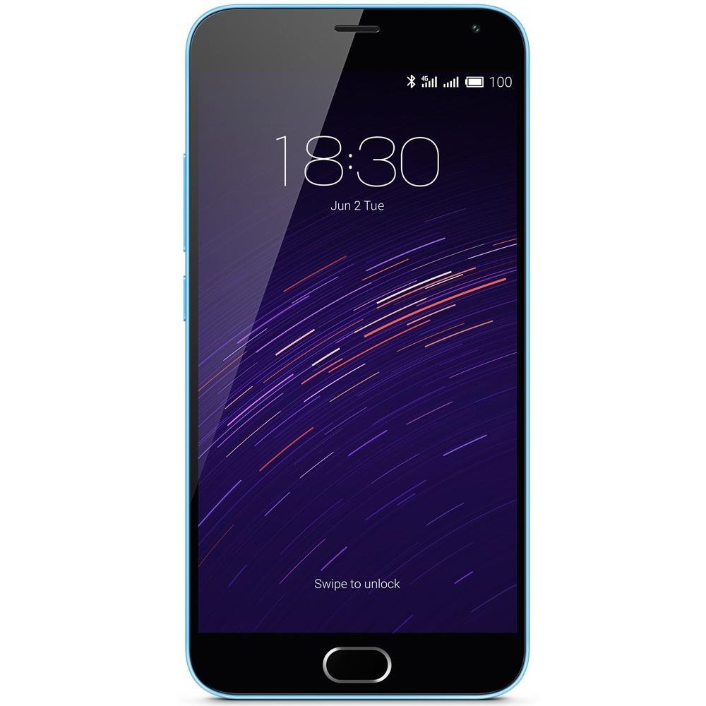 Smartphone Meizu M2 Note, Processador Octa Core, Android 5, Tela 5.5´, 16GB, 13MP, 4G, Dual Chip, Híbrido - Azul