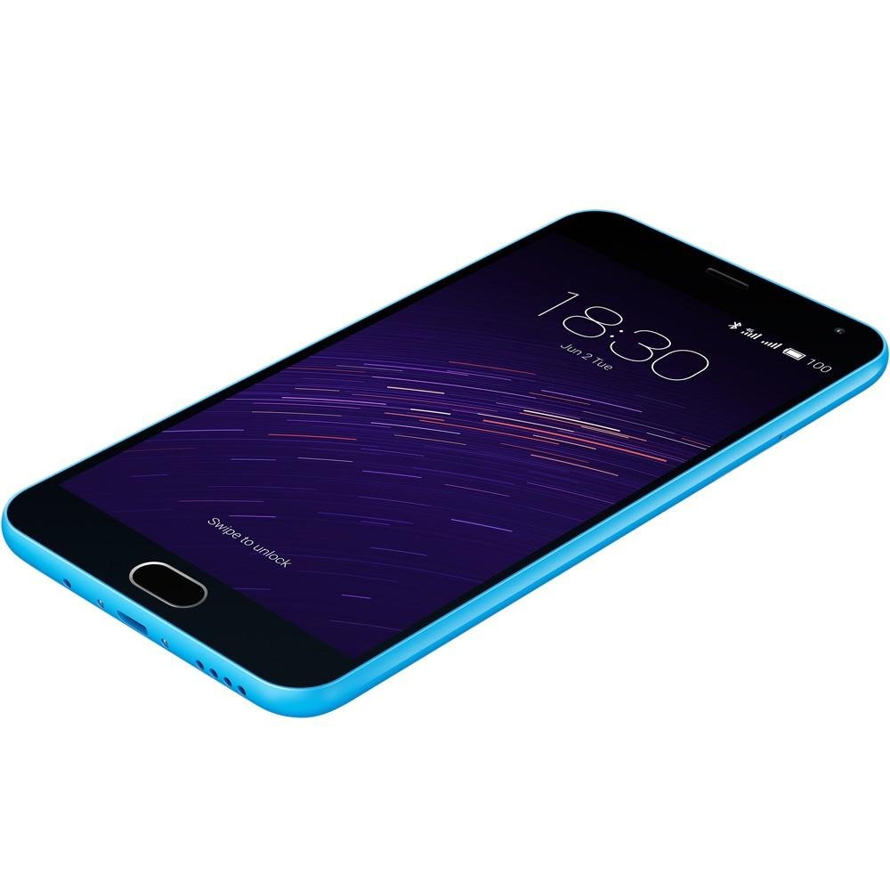 Imagem 11 de 12 do produto Smartphone Meizu M2 Note, Processador Octa Core, Android 5, Tela 5.5´, 16GB, 13MP, 4G, Dual Chip, Híbrido - Azul