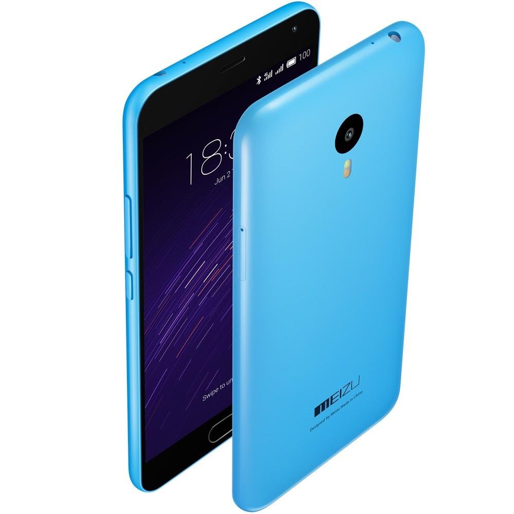 Smartphone Meizu M2 Note, Processador Octa Core, Android 5, Tela 5.5´, 16GB, 13MP, 4G, Dual Chip, Híbrido - Azul