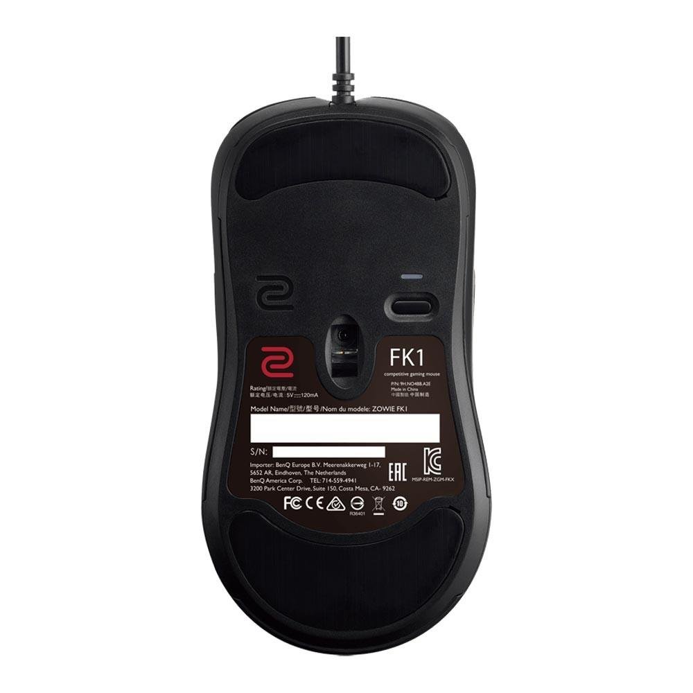 Mouse Gamer Zowie FK1 3200DPI USB Preto | KaBuM!